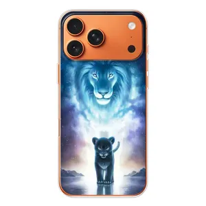 Чохол з картинкою ЛЕВ для Apple iPhone 18 Pro (VPrint) (Маленький лев)