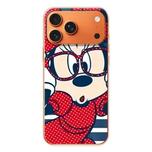 Міккі Маус чохол для Apple iPhone 18 Pro (AlphaPrint - Мультяшні) (Маус в окулярах)