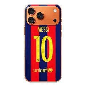 Чохли Мессі для Apple iPhone 18 Pro (AlphaPrint) (Messi Barca 10)