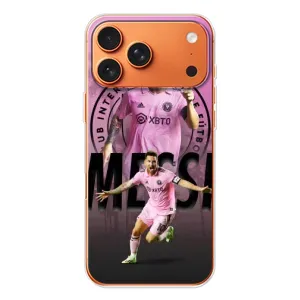 Чохли для Епл Айфон 18 Про - Лео Мессі Маямі (Messi Miami)
