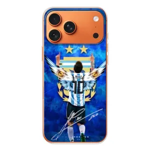 Чохли для Apple iPhone 18 Pro (Leo чемпіон) (AlphaPrint) (Мессі збірна)