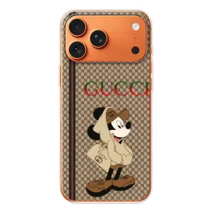 Чохли  GUCCI для Епл Айфон 18 Про (AlphaPrint) (Mickey GUCCI)