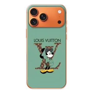 Чохли Луі Вітон для Apple iPhone 18 Pro (AlphaPrint - LOUIS VUITTON) (Міккі Маус LV)