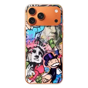 Чохли з крутими принтами для Apple iPhone 18 Pro - (PREMIUMPrint) (Monopoly man)