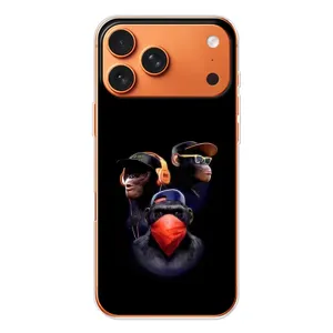 Чохол з Мавпами Apple iPhone 18 Pro - (AlphaPrint)