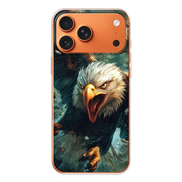 Чехол с принтом «Орел в полете» для Apple iPhone 18 Pro
