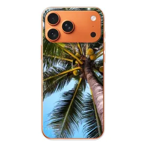 Силіконовий чохол з КАРТИНКАМИ літо для Apple iPhone 18 Pro (AlphaPrint) (Пальма)