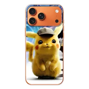 Чехол с принтом «Пикачу в городе» для Apple iPhone 18 Pro