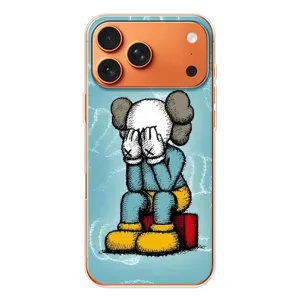 Чохли для Apple iPhone 18 Pro - Bearbrick Louis Vuitton (PREMIUMPrint) (Плач Bearbrick)