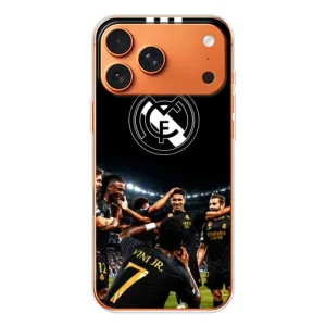 Чехол для Apple iPhone 18 Pro с принтом Реал Мадрид