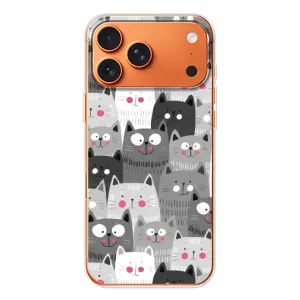 Чохли з Котиками для Apple iPhone 18 Pro (VPrint) (Мальовані котики)