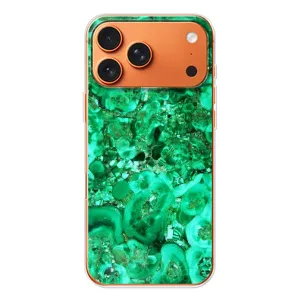 Мраморний чехол на Apple iPhone 18 Pro (VPrint) (Салатовий Мрамор)