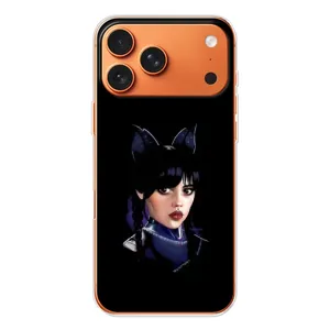 Чохли Венсдей на Apple iPhone 18 Pro Уенсдей (AlphaPrint) (серйозна Венздей)