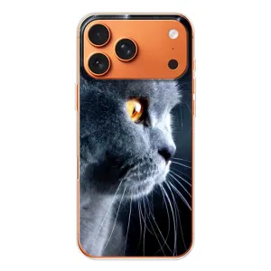 Чохли з Котиками для Apple iPhone 18 Pro (VPrint) (Сірий Кіт)