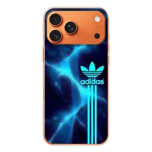 Чохли Адидас для Apple iPhone 18 Pro (AlphaPrint) (Синій Адідас)