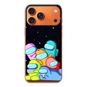 Чехол Амонг Ас для Apple iPhone 18 Pro (AlphaPrint) (Скины в космосе)