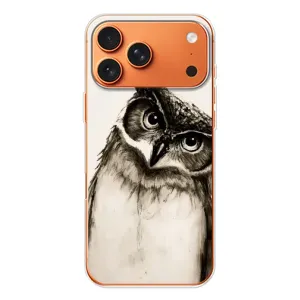 Чохол з пташками на Apple iPhone 18 Pro (VPrint) (Сова)