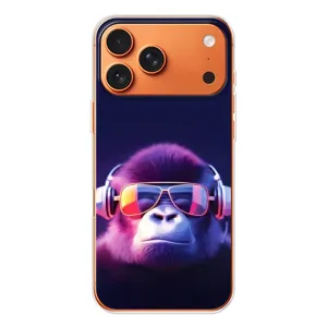 Чохол з Мавпами Apple iPhone 18 Pro - (AlphaPrint) (Стильна мавпа)