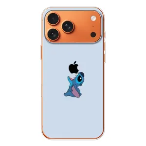 Чохол з принтом Стіч на Apple iPhone 18 Pro (Stitch apple)