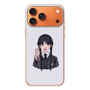 Чохли Венсдей на Apple iPhone 18 Pro Уенсдей (AlphaPrint) (Венздей і Річ)