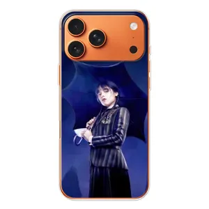 Чохли Венсдей на Apple iPhone 18 Pro Уенсдей (AlphaPrint) (Венздей з парасолькою)