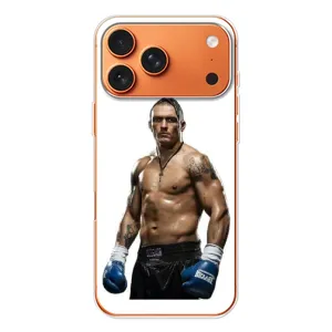 Чохол з картинкою Олександр Усик для Apple iPhone 18 Pro (Усик на білому)