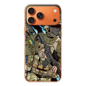 Чехлы с картинкой ЗСУ для Apple iPhone 18 Pro (AlphaPrint)