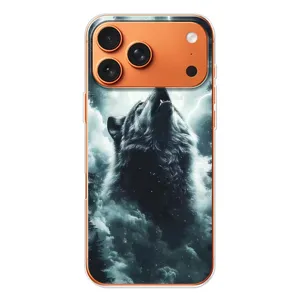 Чехол с принтом «Волк в облаках» для Apple iPhone 18 Pro