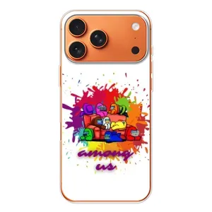 Чехол Амонг Ас для Apple iPhone 18 Pro (AlphaPrint) (Яркий АмонгАс)