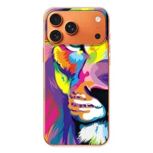 Чохол з картинкою ЛЕВ для Apple iPhone 18 Pro (VPrint) (Яскравий Лев)