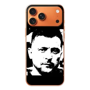 Чехол для Apple iPhone 18 Pro (AlphaPrint - с принтом Зеленского)
