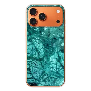Мраморний чехол на Apple iPhone 18 Pro (VPrint) (Зелений мрамор)