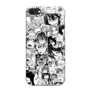 Чехол с принтом «Ahegao manga» для iPhone 8