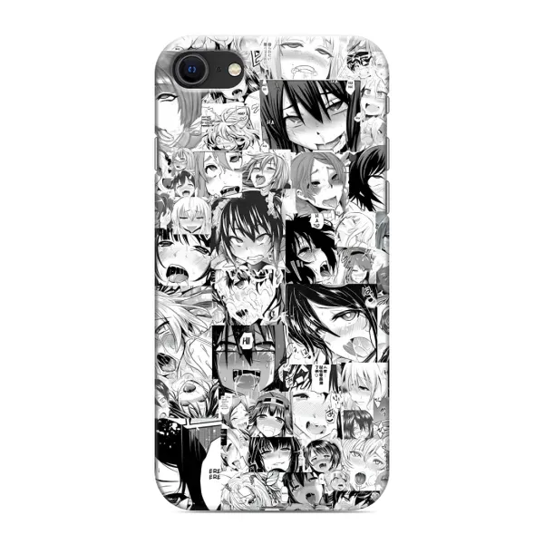 Чехол с принтом «Ahegao manga» для iPhone 8