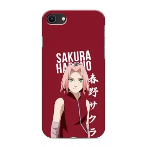 Чехол с принтом «Аниме Сакура» для iPhone 8