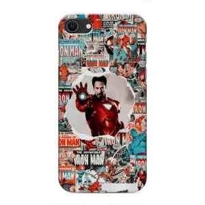 Чехлы с героями Марвел iPhone 8 (VPrint)