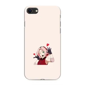 Чехол с принтом «Лайк Сакура» для iPhone 8