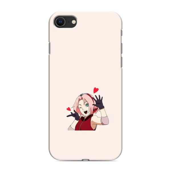 Чехол с принтом «Лайк Сакура» для iPhone 8
