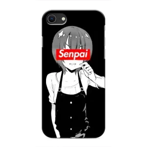 Чехол с принтом «Senpai» для iPhone 8