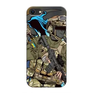 Чехлы с картинкой ЗСУ для iPhone 8 (AlphaPrint)