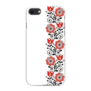 Чехол для Патриота Украины iPhone 8 - (AlphaPrint) (Яркая вишиванка)