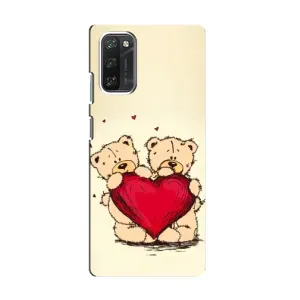 Чехлы для любимой на Блэквью А100 (VPrint) (Медвежата)