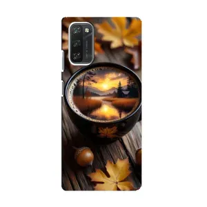 Чехол с принтом «Темный кофе» для Blackview A100