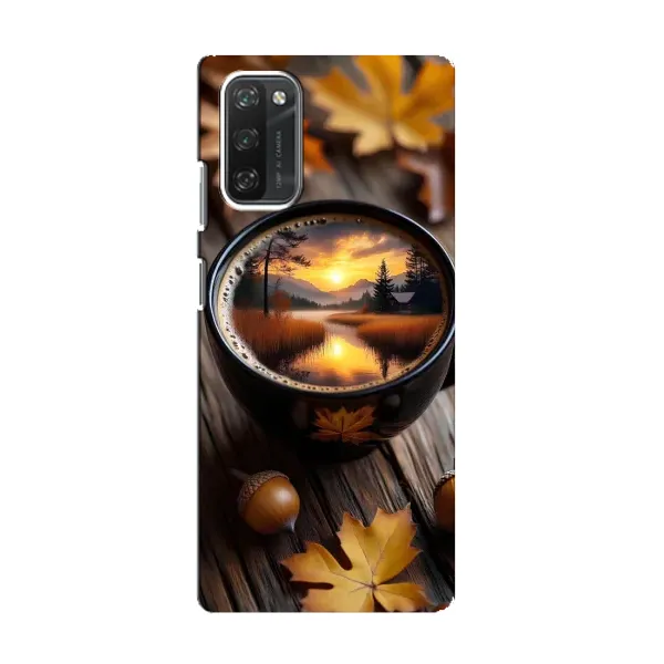 Чехол с принтом «Темный кофе» для Blackview A100
