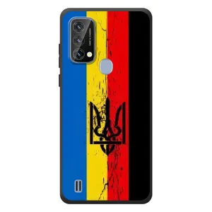 Украинские Чехлы для Blackview A50 с картинкой УПА (AlphaPrint) (Флаг УПА)