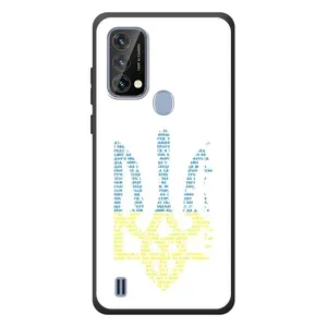 Чехлы для Blackview A50  Укр. Символика (AlphaPrint) (Герб из букв)