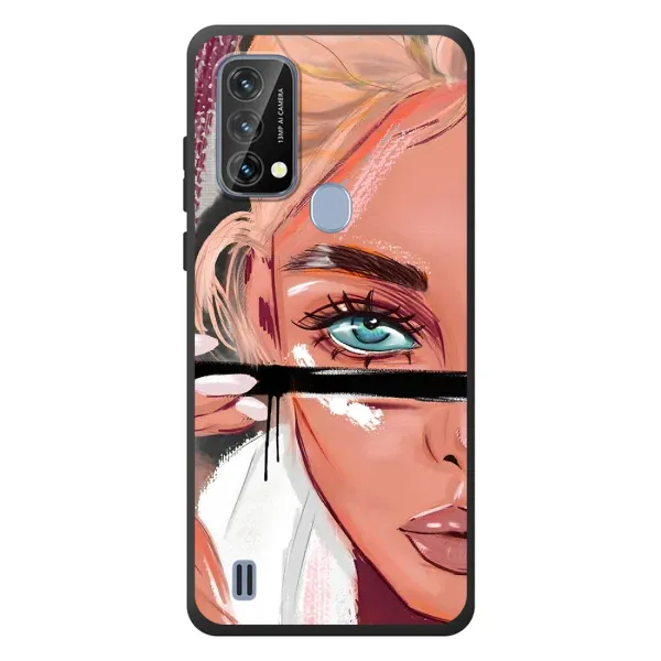 Чехол с принтом «Макияж» для Blackview A50