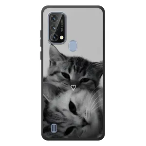 Чехол с принтом «Пара котов» для Blackview A50