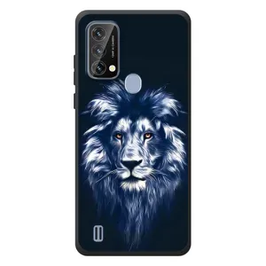 Чохол з картинкою ЛЕВ для Blackview A50 (VPrint) (Синій Лев)