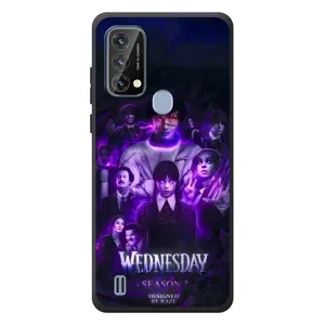 Чохол з дизайном Венздей 2 на Blackview A50 (Фіолетова магія Венздей)